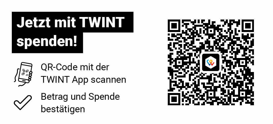 QR Code zum Spenden für Endometriose